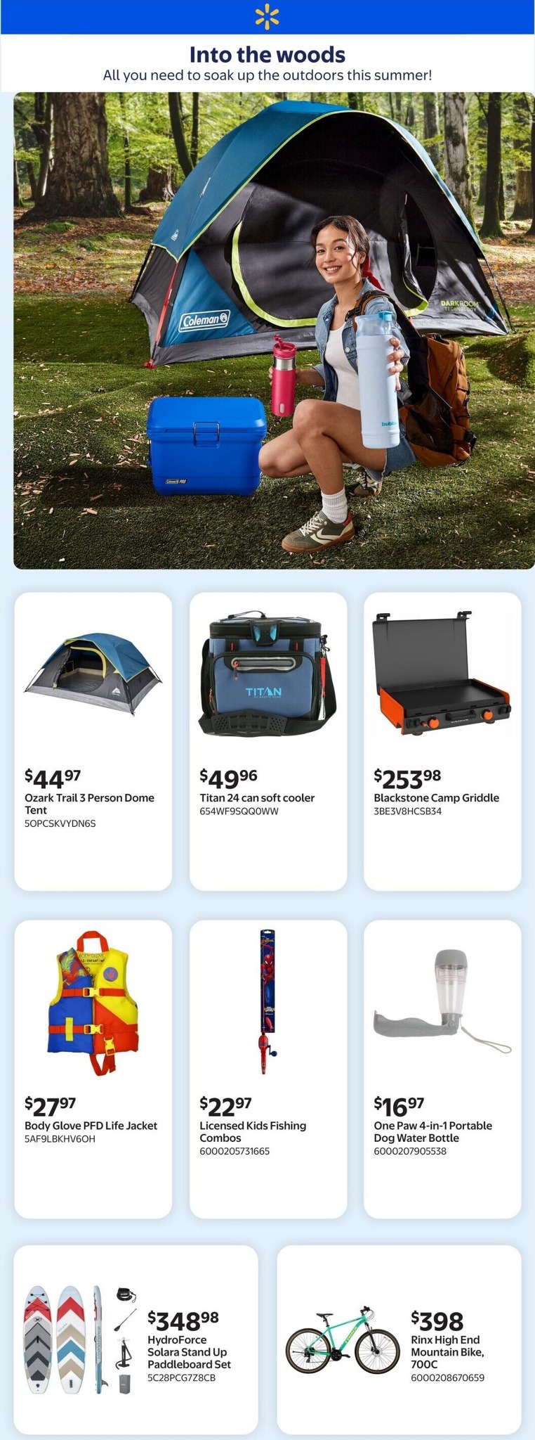 walmart - Walmart - Summer Outdoor Guide Flyer Valid from 2026-06-18 to 2026-07-01
