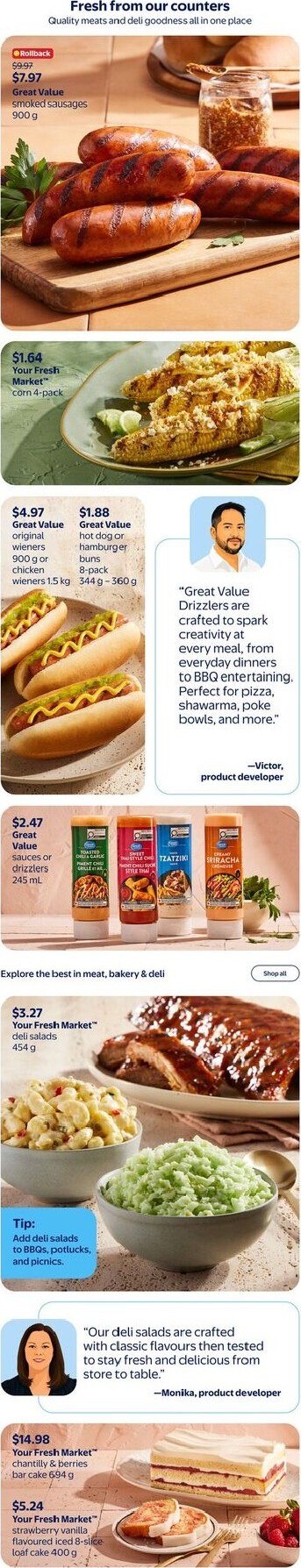 walmart - New Walmart - Savour Summer Flyer for This Week – 2026-07-02 to 2026-07-29 - page: 4