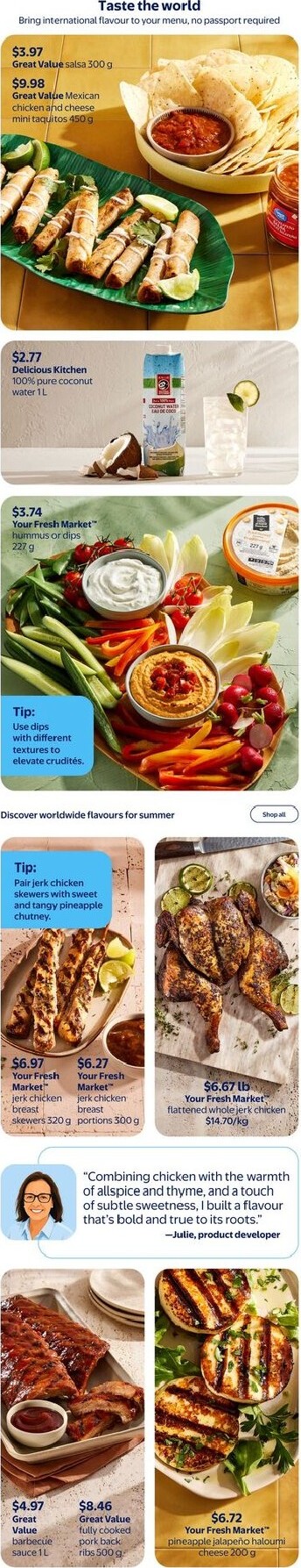 walmart - New Walmart - Savour Summer Flyer for This Week – 2026-07-02 to 2026-07-29 - page: 6