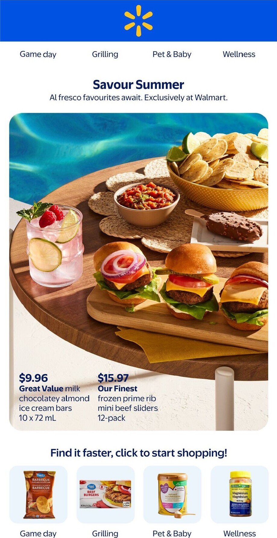 walmart - New Walmart - Savour Summer Flyer for This Week – 2026-07-02 to 2026-07-29