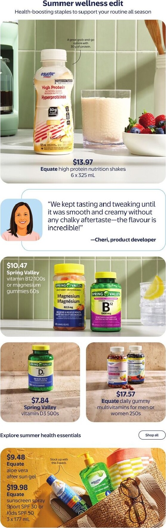 walmart - New Walmart - Savour Summer Flyer for This Week – 2026-07-02 to 2026-07-29 - page: 8