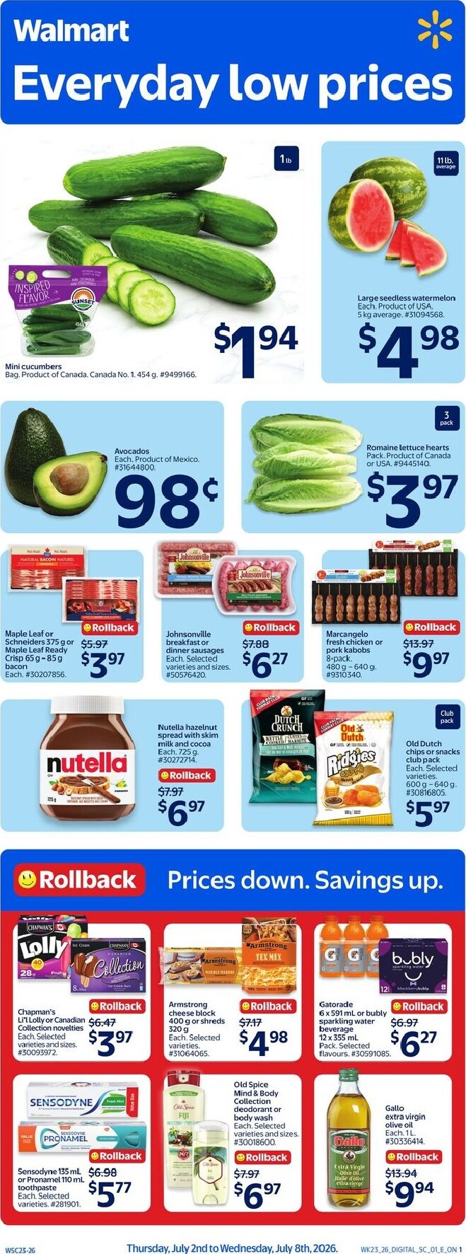 walmart - New Walmart Flyer for This Week – 2026-07-02 to 2026-07-08