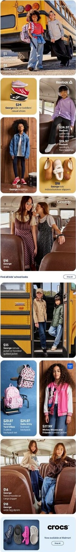 walmart - New Walmart - Back to School in Style Flyer for This Week – 2026-07-30 to 2026-09-16 - page: 2