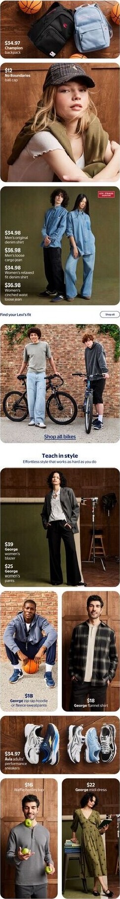 walmart - New Walmart - Back to School in Style Flyer for This Week – 2026-07-30 to 2026-09-16 - page: 7
