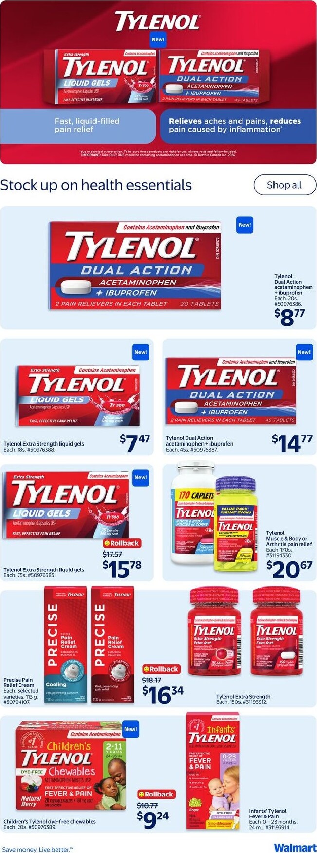 walmart - Walmart Flyer Valid from 2026-08-13 to 2026-08-19 - page: 38