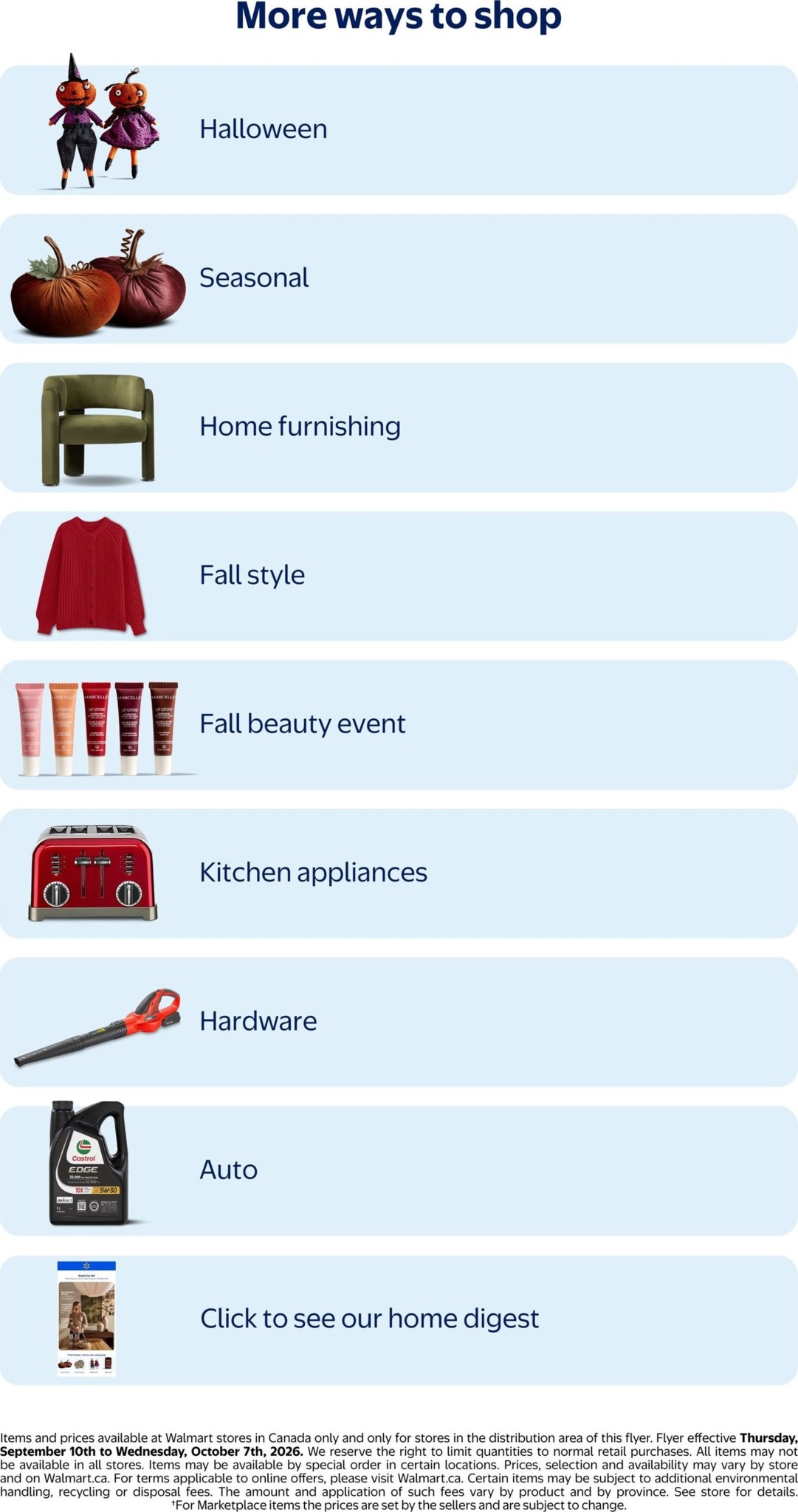 walmart - New Walmart - Fall into Style Flyer for This Week – 2026-09-10 to 2026-10-21 - page: 10