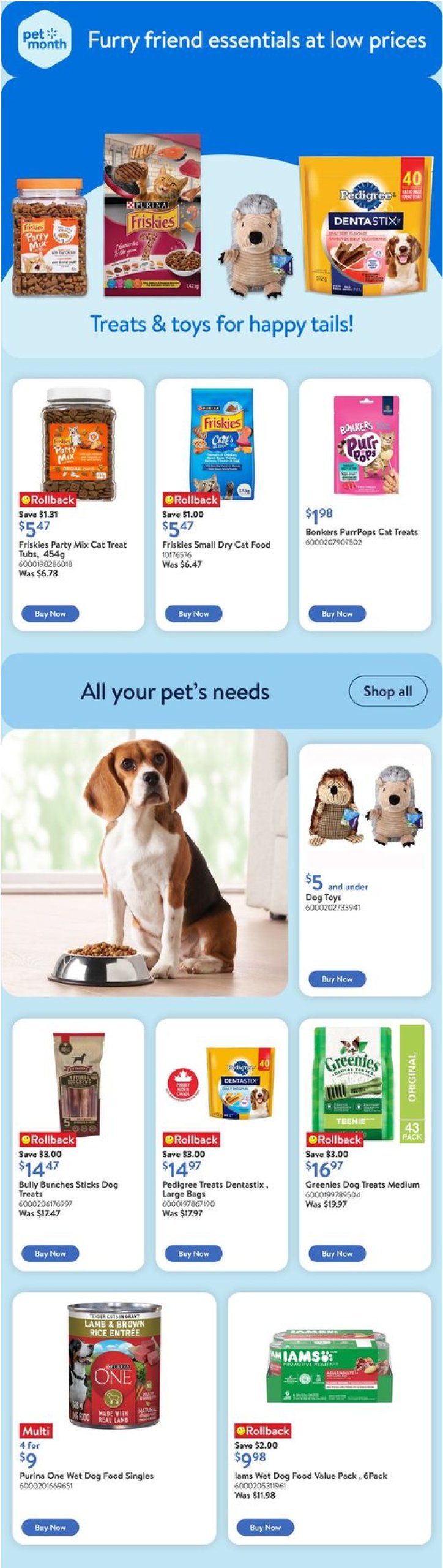 walmart - Walmart - Pet month flyer valid from 05-01 - 05-28 - page: 4