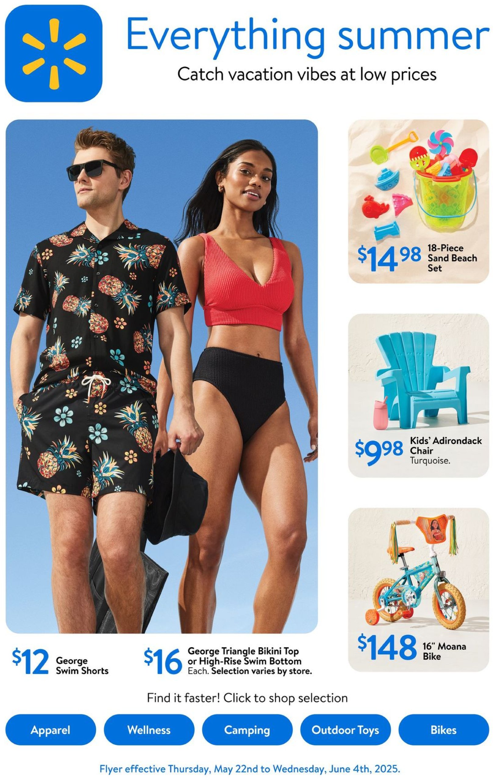walmart - Walmart - Everything summer flyer valid from 05-22 - 06-04