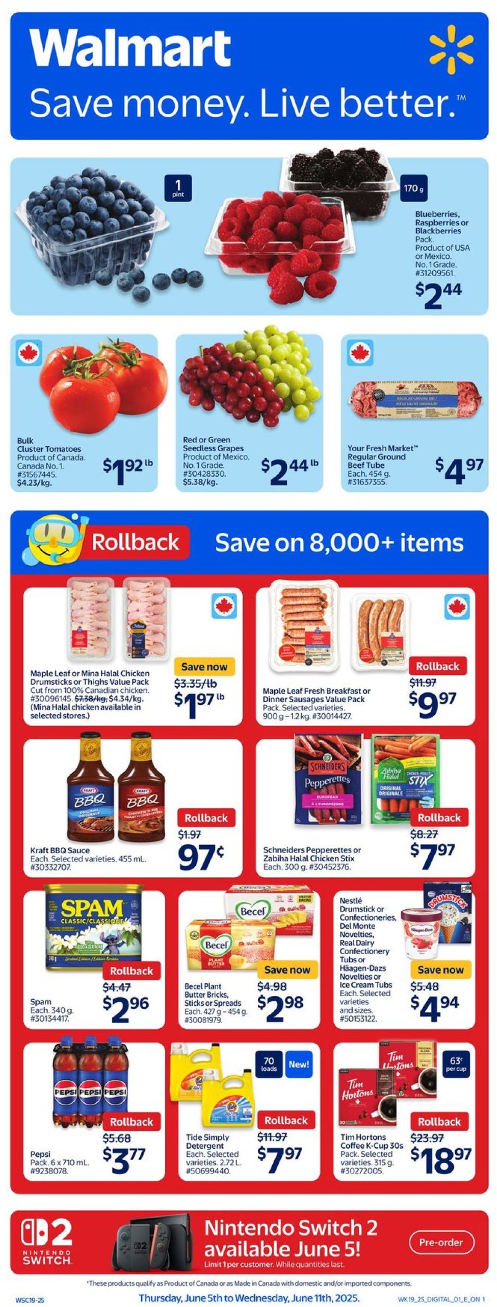 walmart - Walmart flyer valid from 06-05 - 06-11