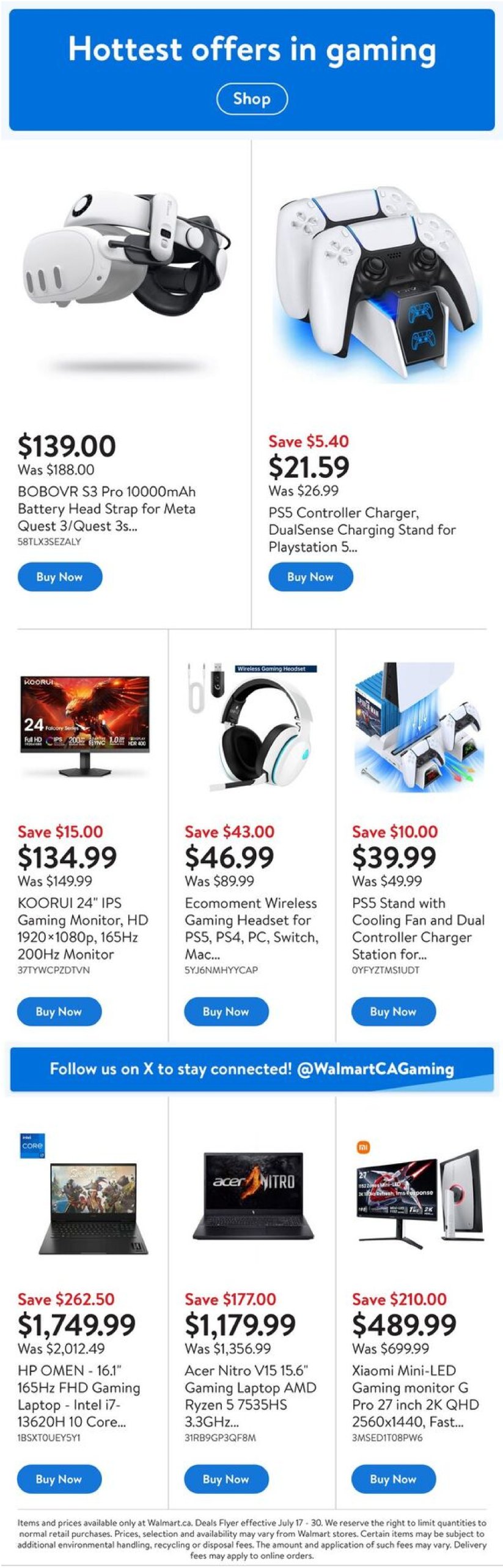 walmart - Walmart - Gaming Guide flyer valid from 07-17 - 07-30 - page: 6