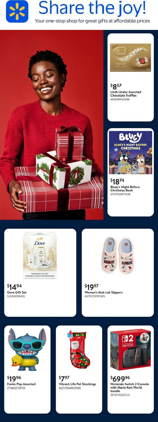walmart - Walmart - Share the joy! Flyer Valid From 12-04 to 12-17