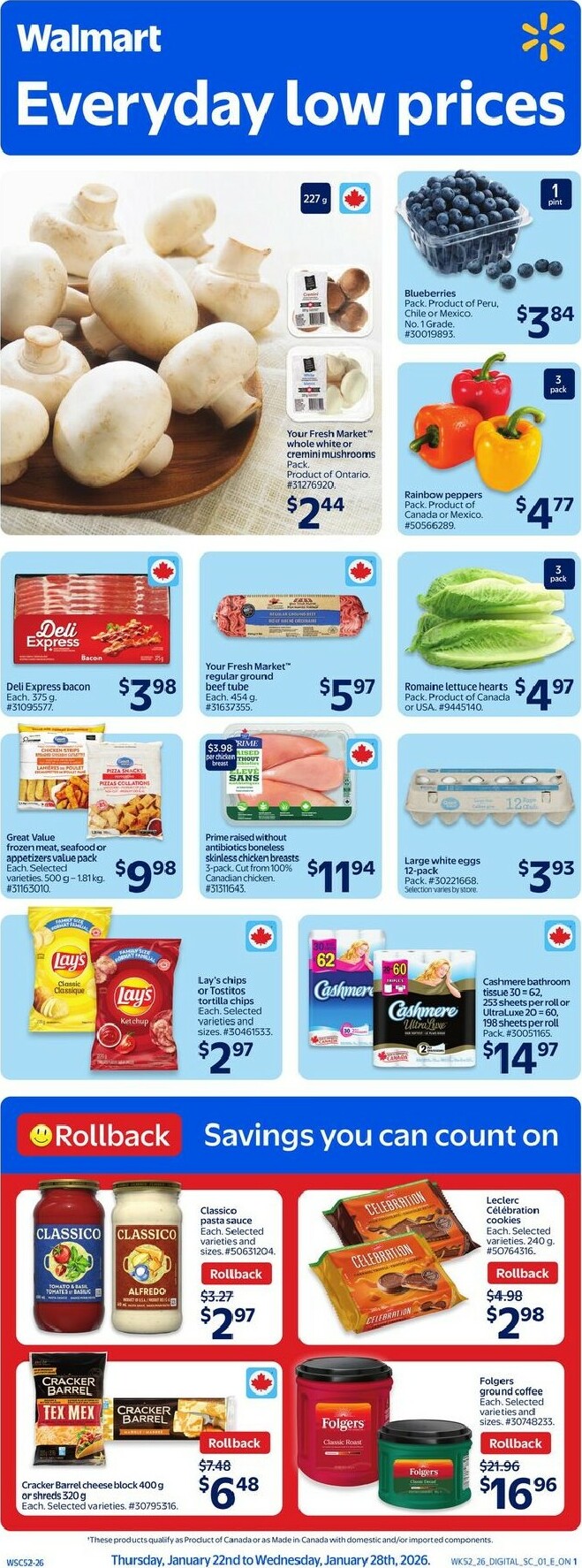 walmart - Walmart Flyer Valid From 01-22 to 01-28