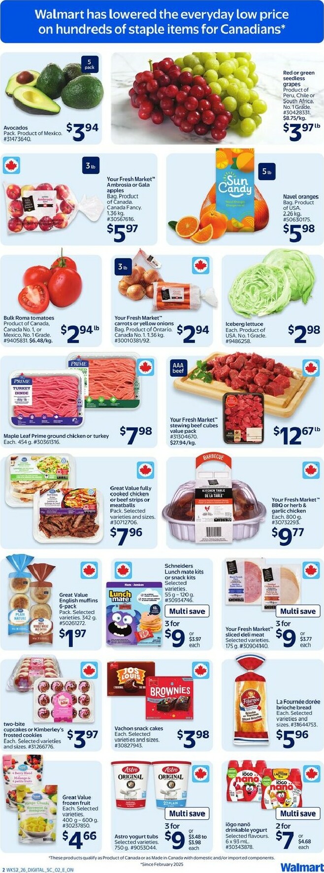 walmart - Walmart Flyer Valid From 01-22 to 01-28 - page: 3