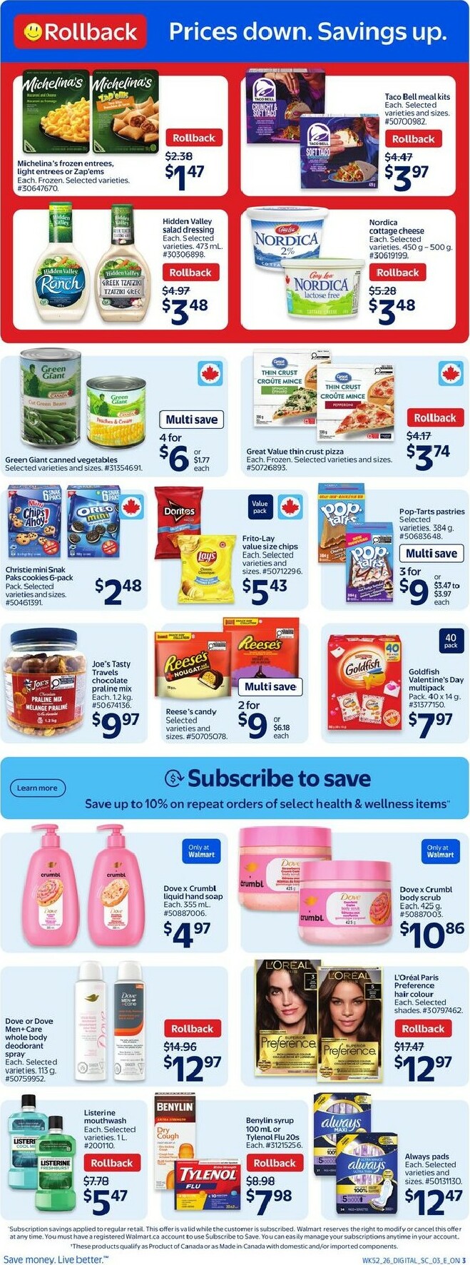walmart - Walmart Flyer Valid From 01-22 to 01-28 - page: 4
