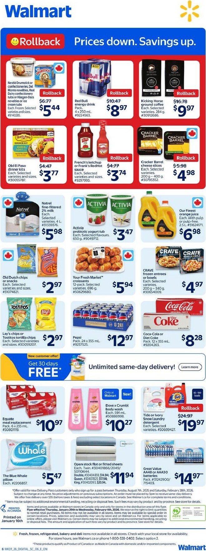 walmart - Walmart Flyer Valid From 01-29 to 02-04 - page: 2