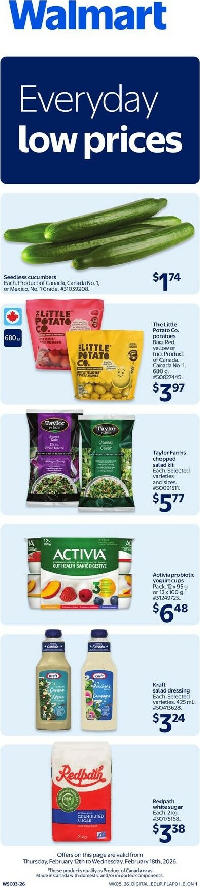 walmart - Walmart Flyer Valid From 2026-02-12 to 2026-02-18 - page: 2