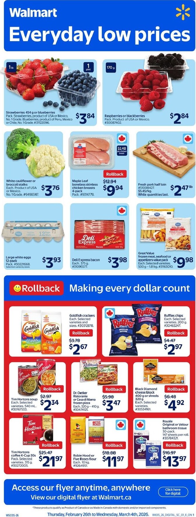 walmart - Walmart Flyer Valid From 2026-02-26 to 2026-03-04