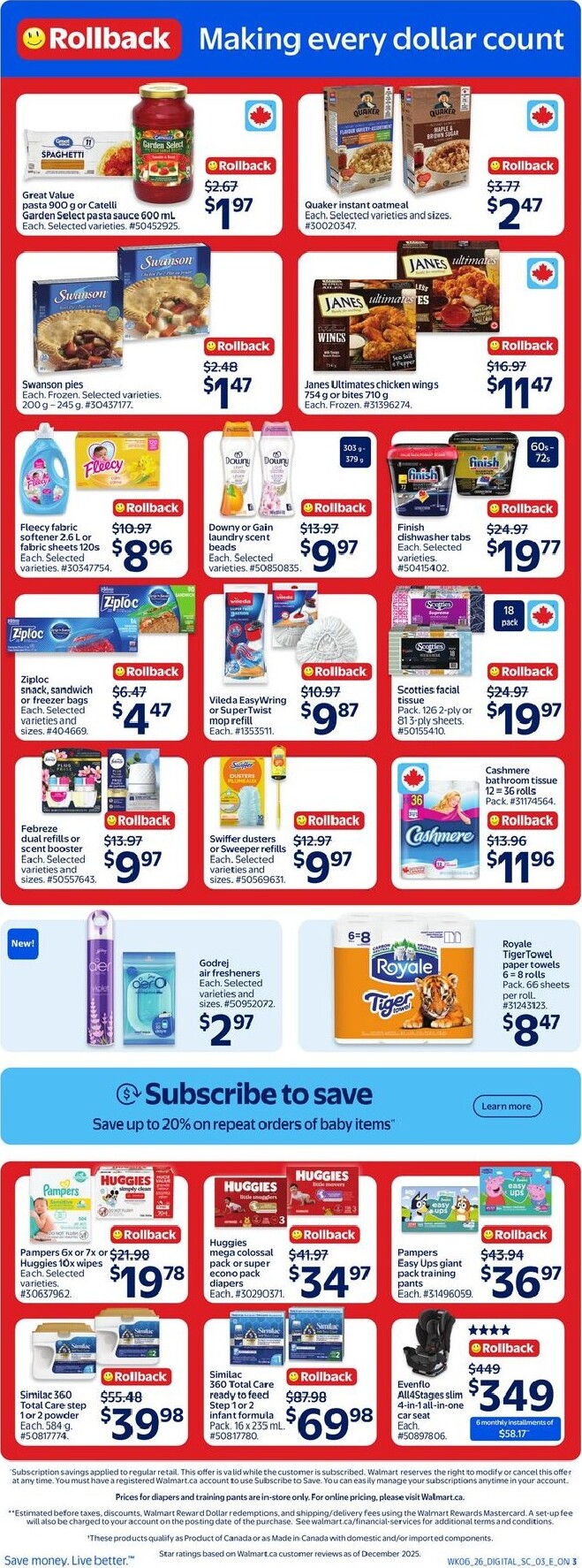 walmart - Walmart Flyer Valid From 2026-03-05 to 2026-03-11 - page: 4