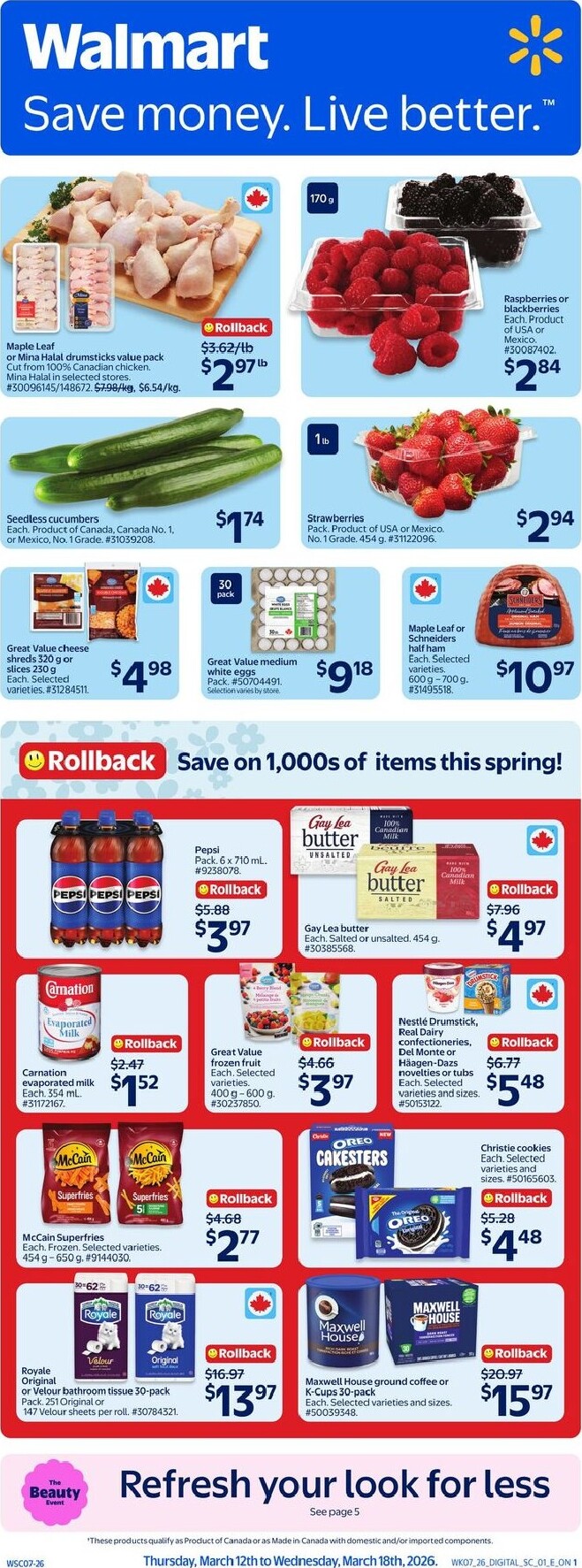 walmart - Walmart Flyer Valid From 2026-03-12 to 2026-03-18
