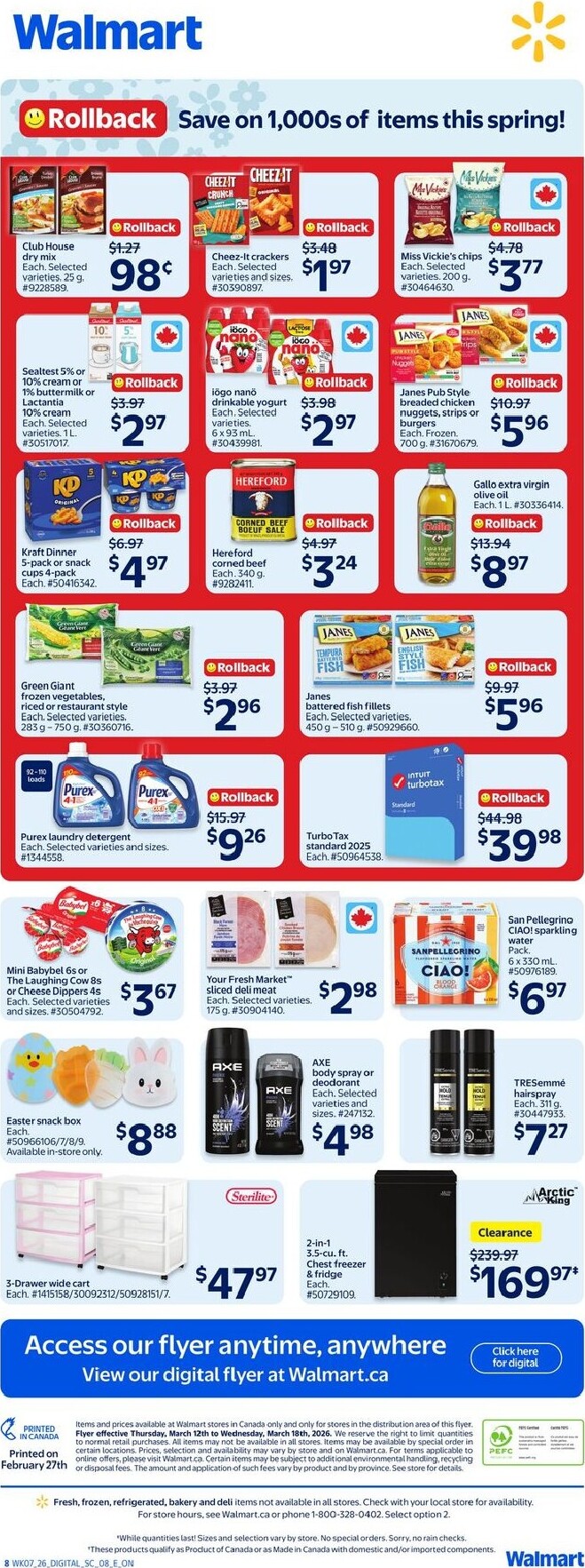 walmart - Walmart Flyer Valid From 2026-03-12 to 2026-03-18 - page: 2