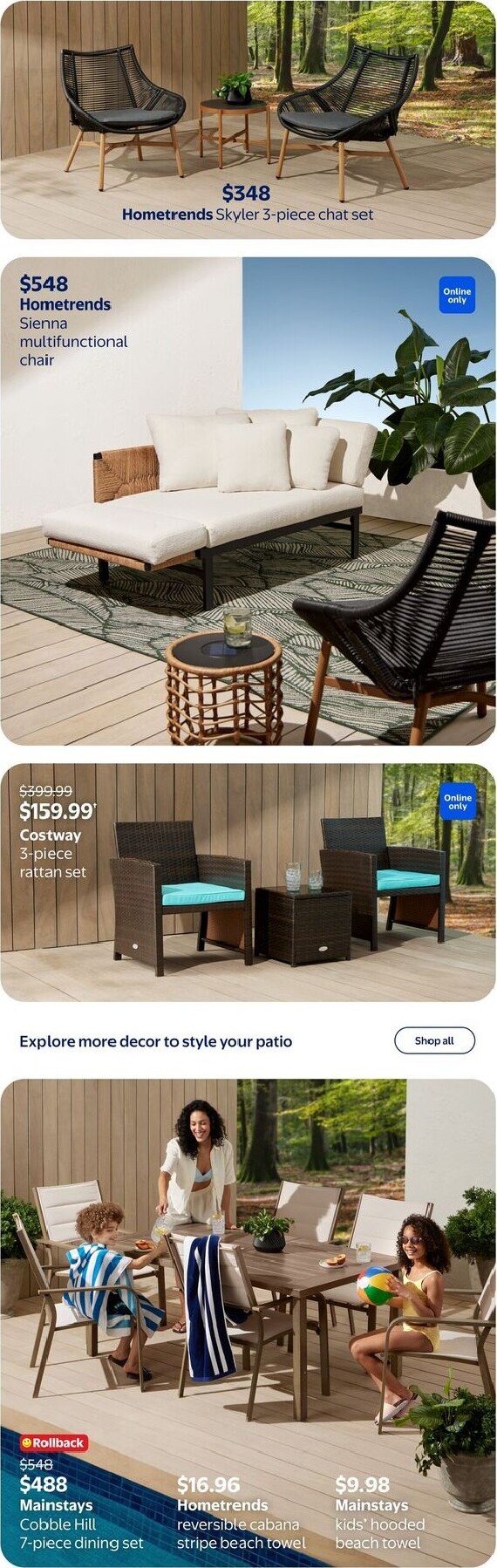 walmart - New Walmart - Summer Home Flyer for This Week – 2026-04-30 to 2026-05-27 - page: 17