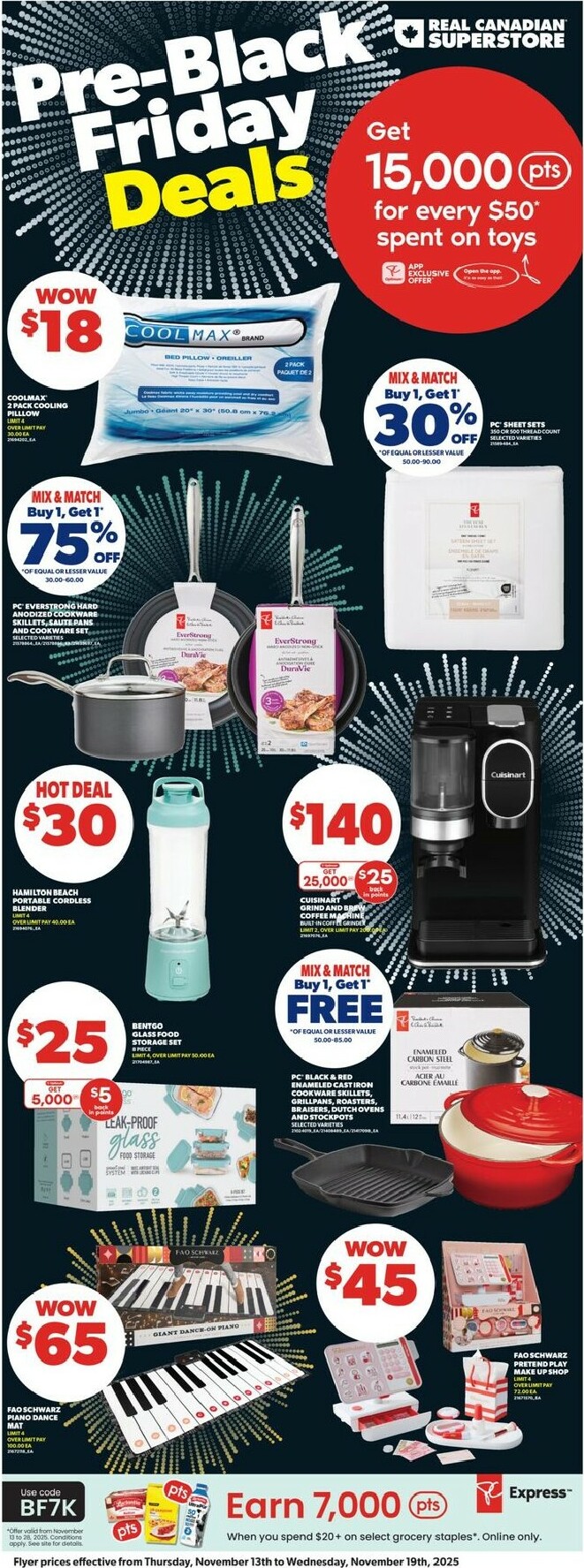 real-canadian-superstore - Real Canadian Superstore - Black Friday Flyer Valid From 11-13 to 11-19
