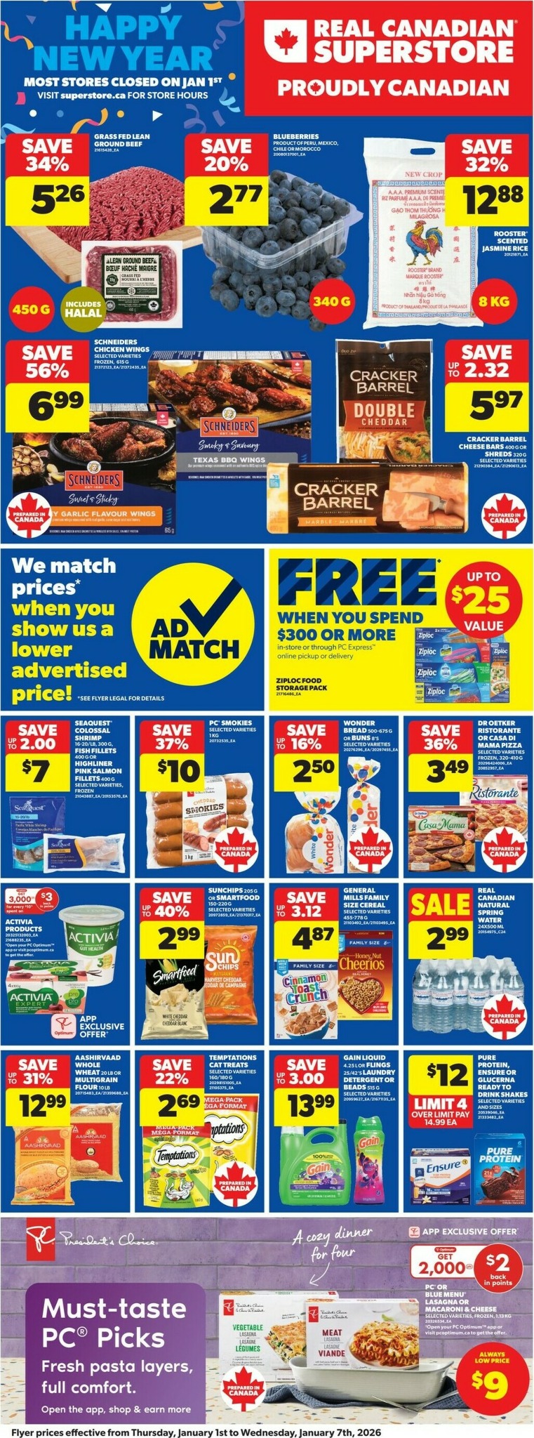 real-canadian-superstore - Real Canadian Superstore Flyer Valid From 01-01 to 01-07 - page: 3