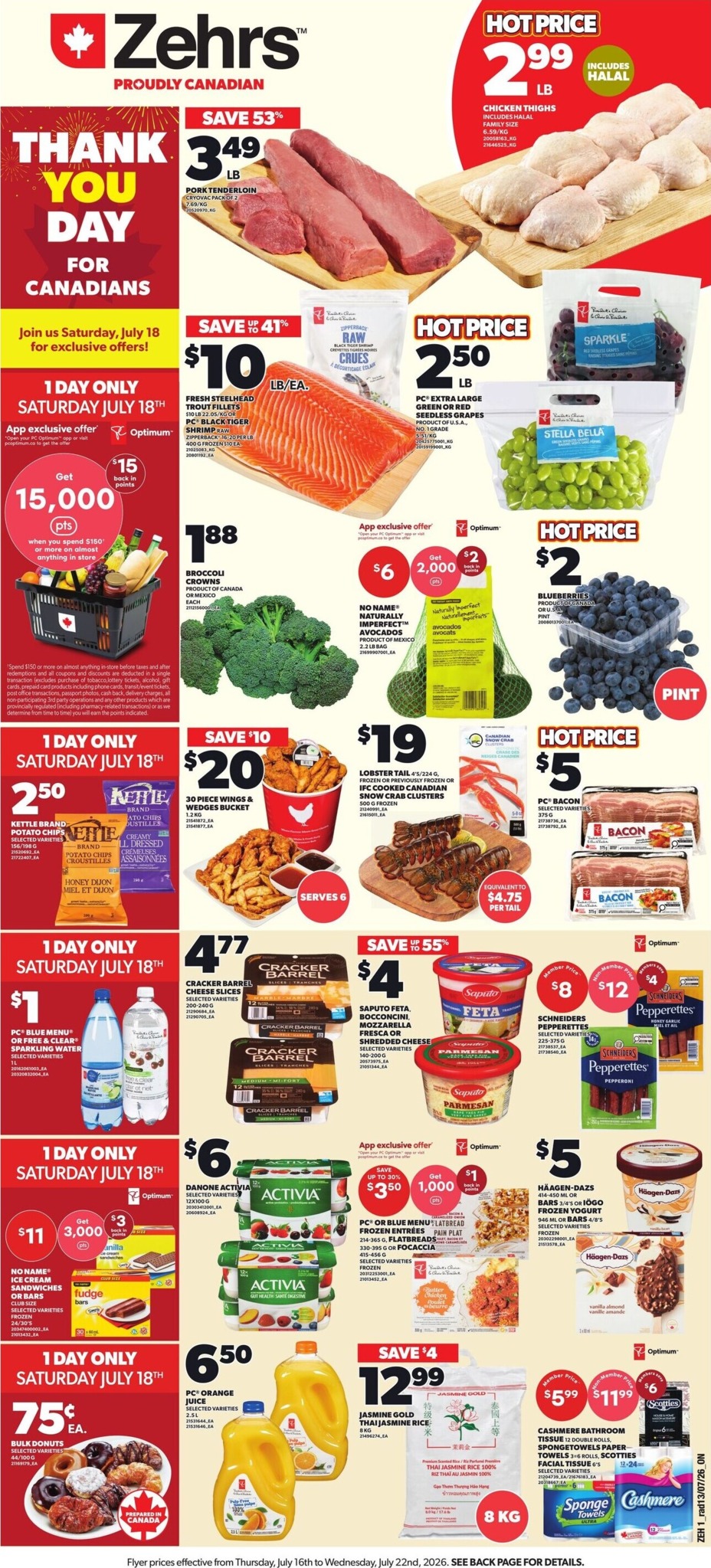 zehrs - New Zehrs Flyer for This Week – 2026-07-16 to 2026-07-22
