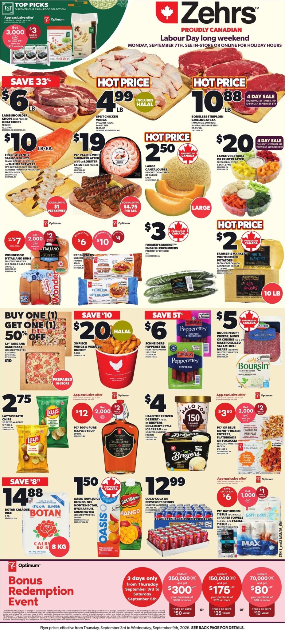 zehrs - New Zehrs Flyer for This Week – 2026-09-03 to 2026-09-09