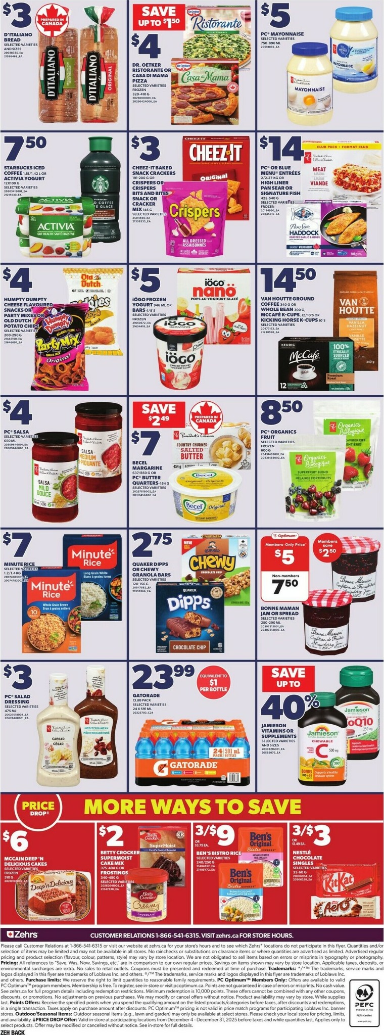 zehrs - Zehrs Flyer Valid From 12-25 to 12-31 - page: 4
