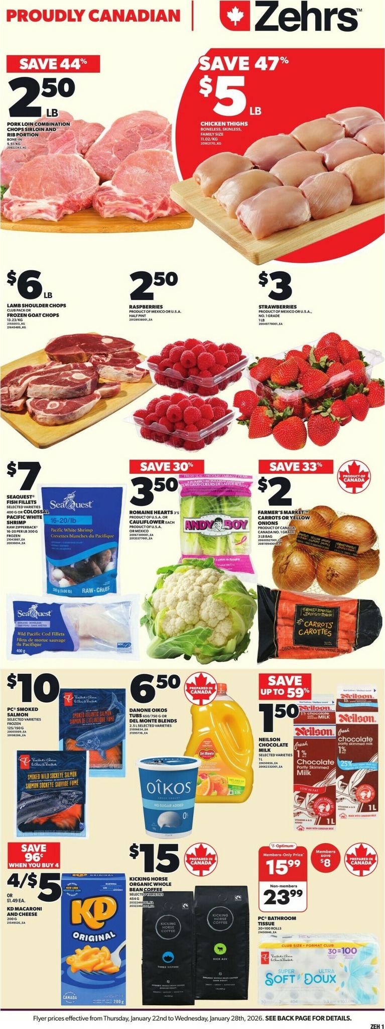 zehrs - Zehrs Flyer Valid From 01-22 to 01-28 - page: 3