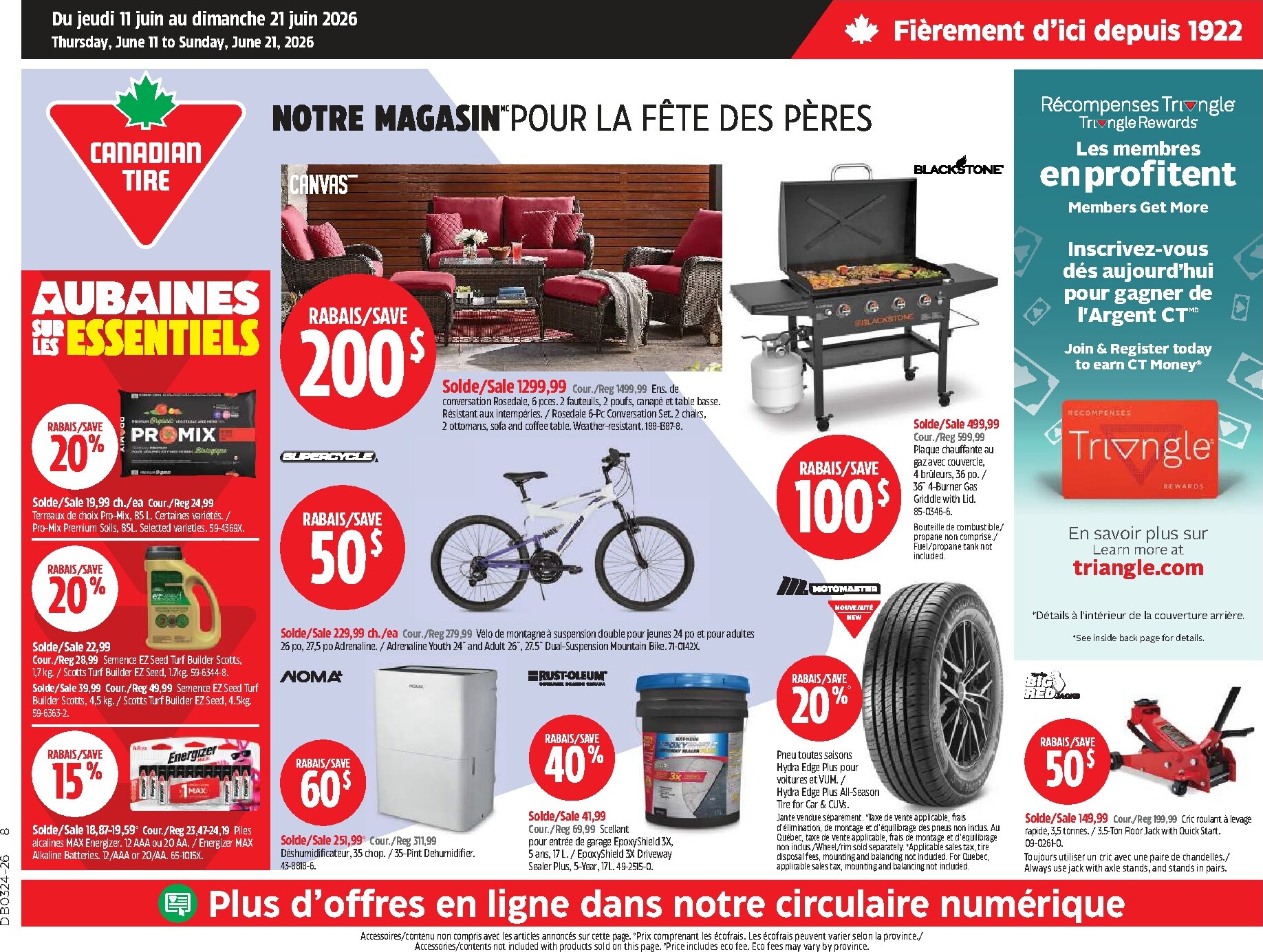 canadian-tire - Canadian Tire Flyer Valid from 2026-06-11 to 2026-06-21 - page: 1