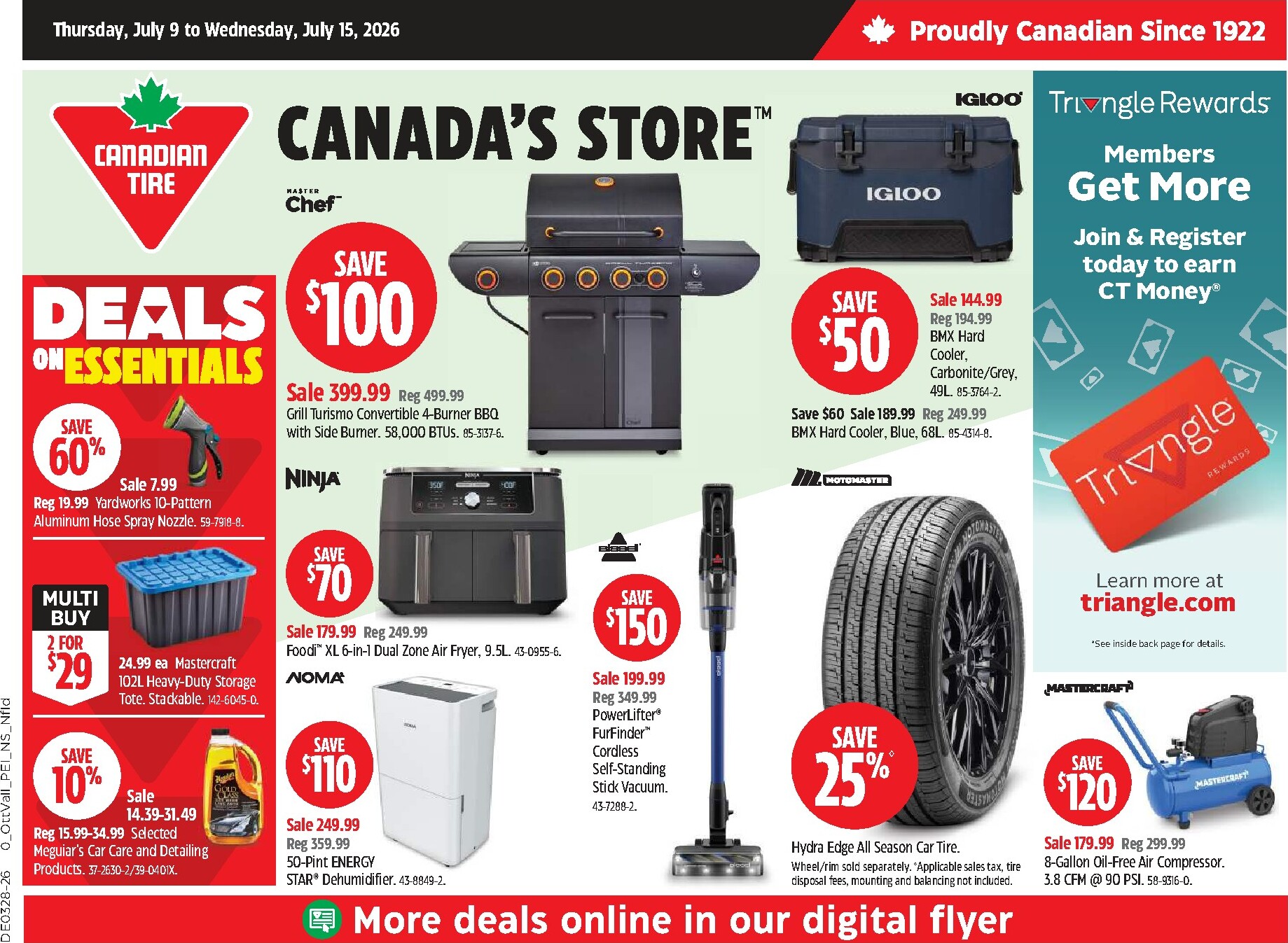canadian-tire - New Canadian Tire - D0328 Flyer for This Week – 2026-07-09 to 2026-07-15