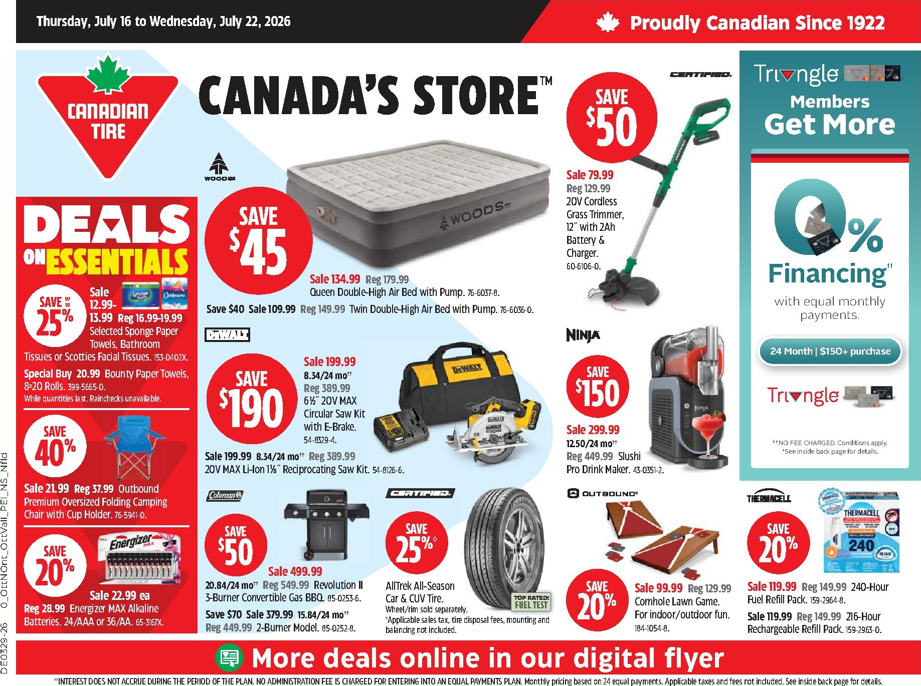 canadian-tire - New Canadian Tire Flyer for This Week – 2026-07-16 to 2026-07-22