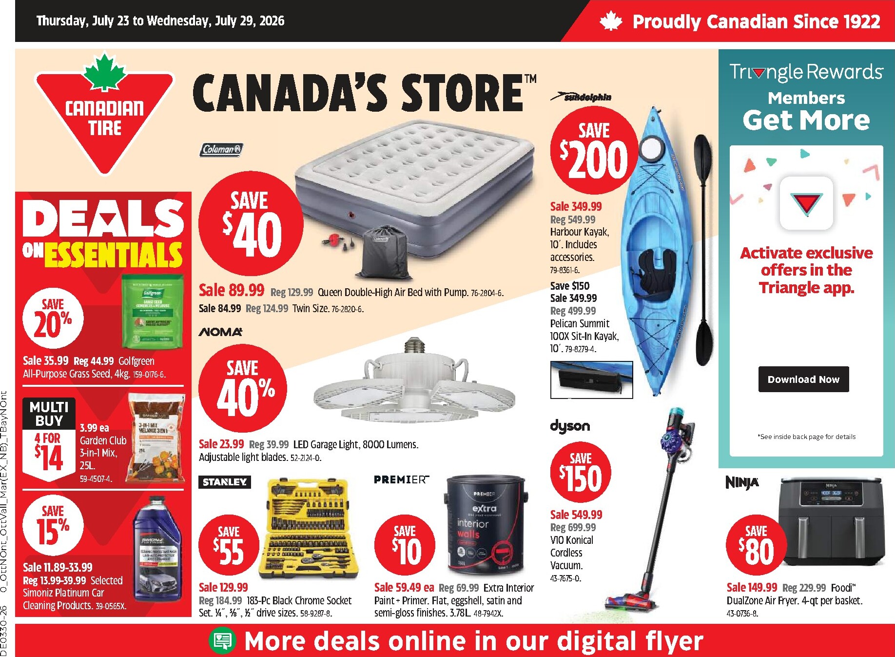 canadian-tire - New Canadian Tire Flyer for This Week – 2026-07-23 to 2026-07-29
