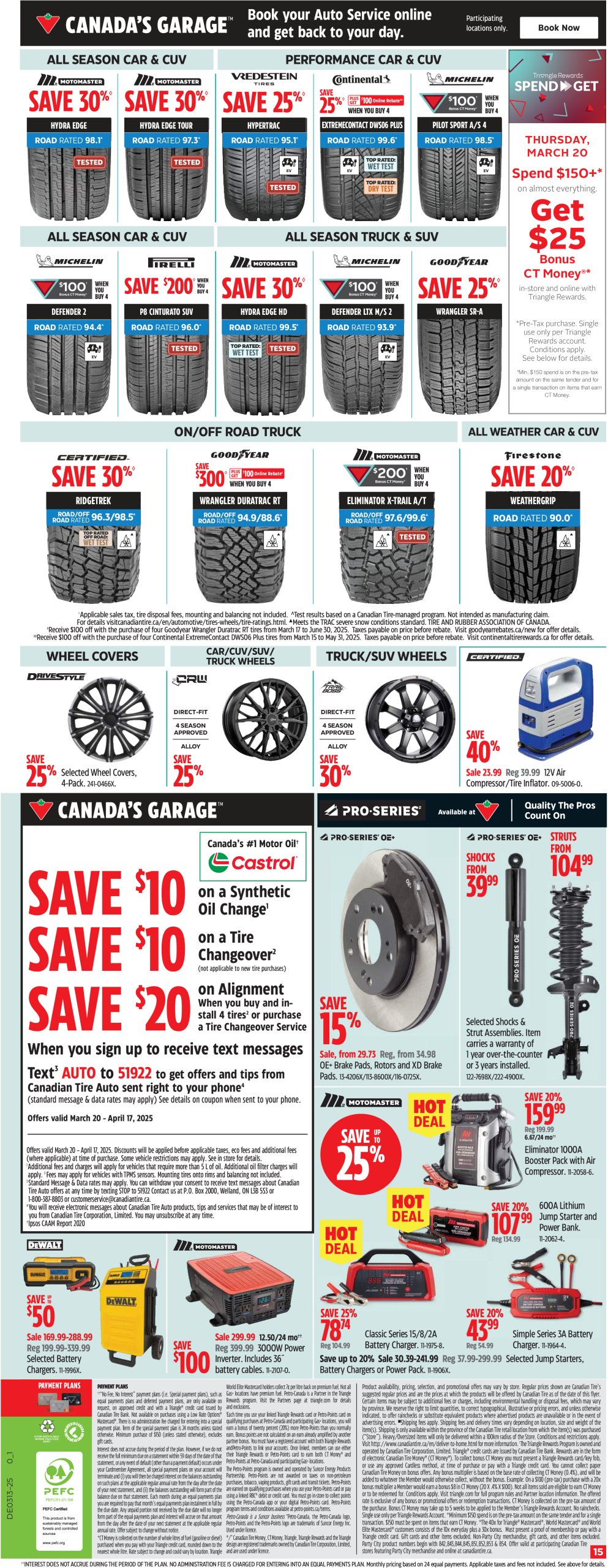 canadian-tire - Canadian Tire flyer valid from 03-20 - 03-26 - page: 15