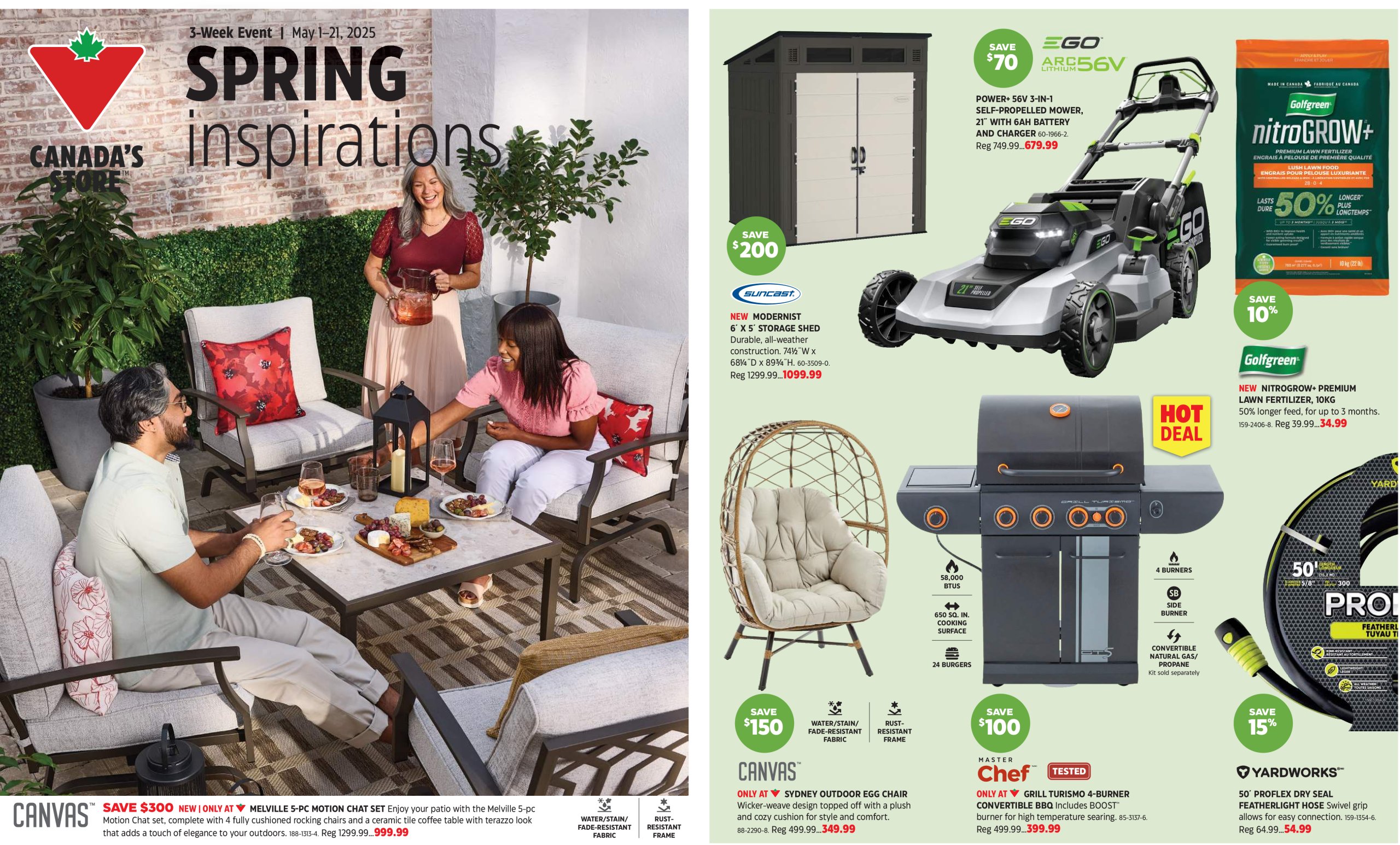 canadian-tire - Canadian Tire - Spring inspirations flyer valid from 05-01 - 05-21