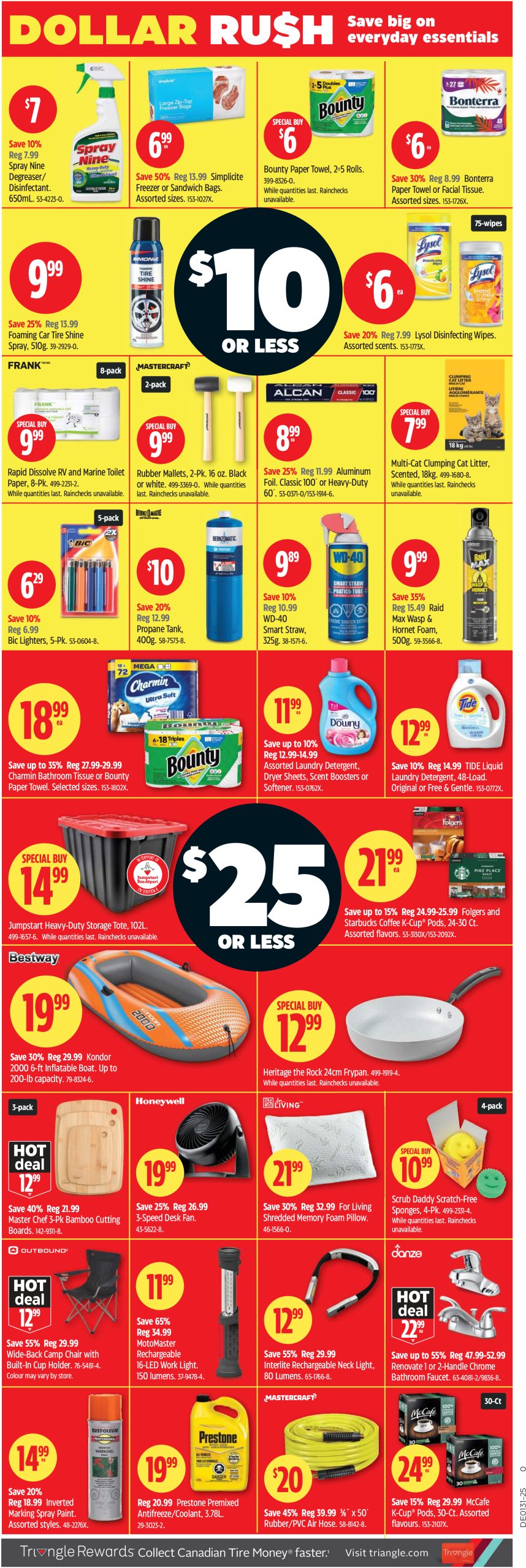 canadian-tire - Canadian Tire - Dollar Rush flyer valid from 07-24 - 07-30 - page: 2