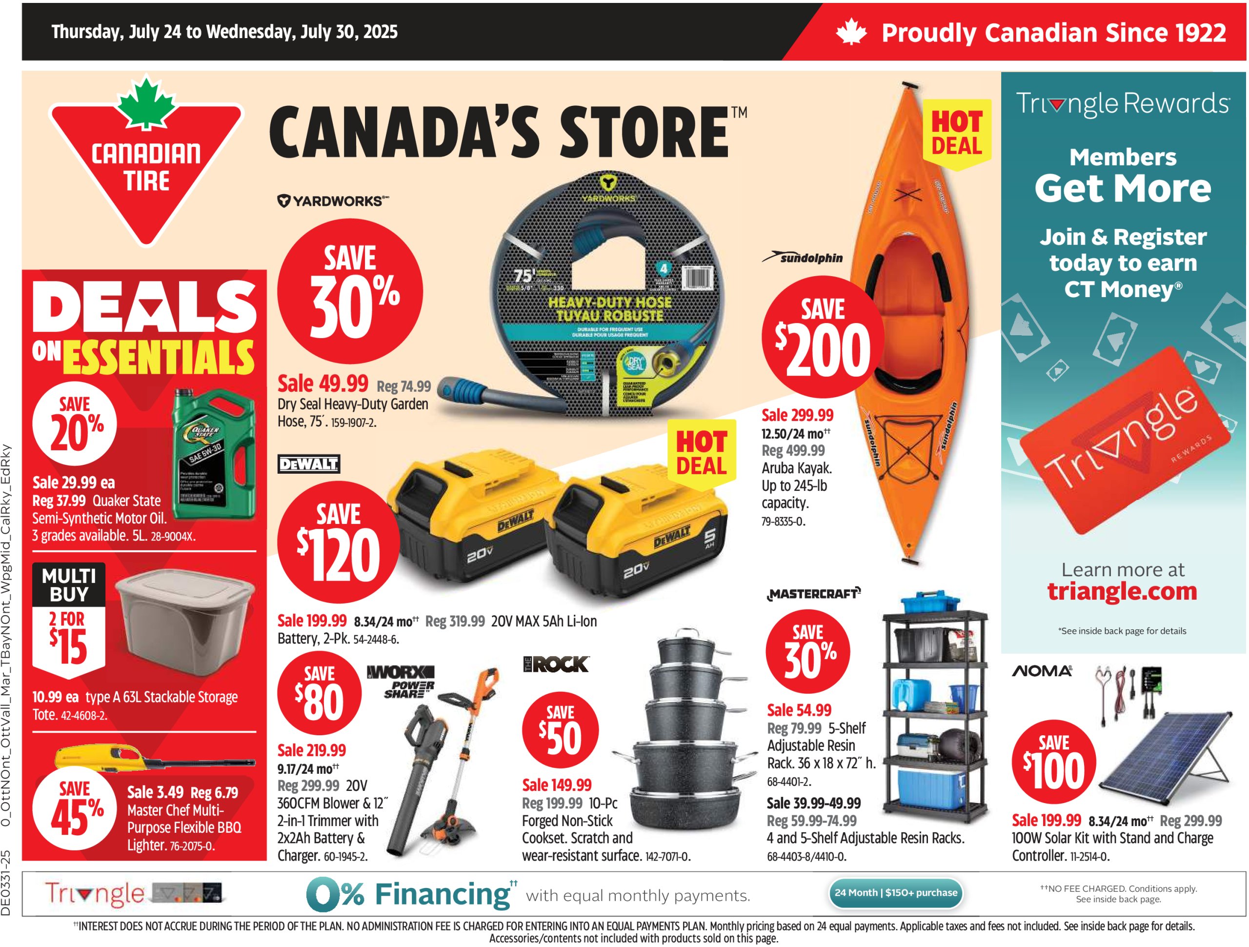 canadian-tire - Canadian Tire flyer valid from 07-24 - 07-30 - page: 1