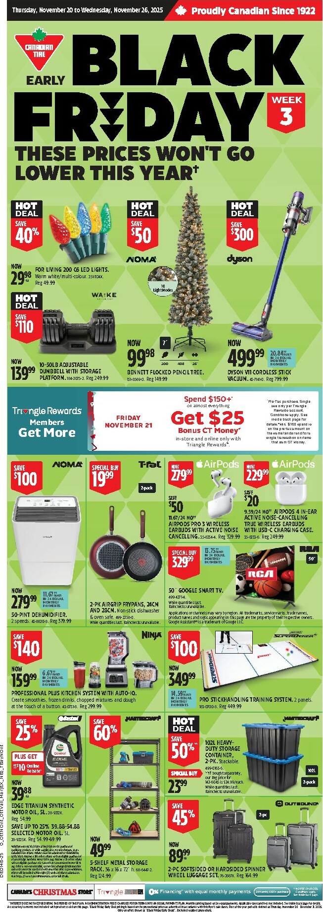 canadian-tire - Canadian Tire - Black Friday Flyer Valid From 11-20 to 11-26