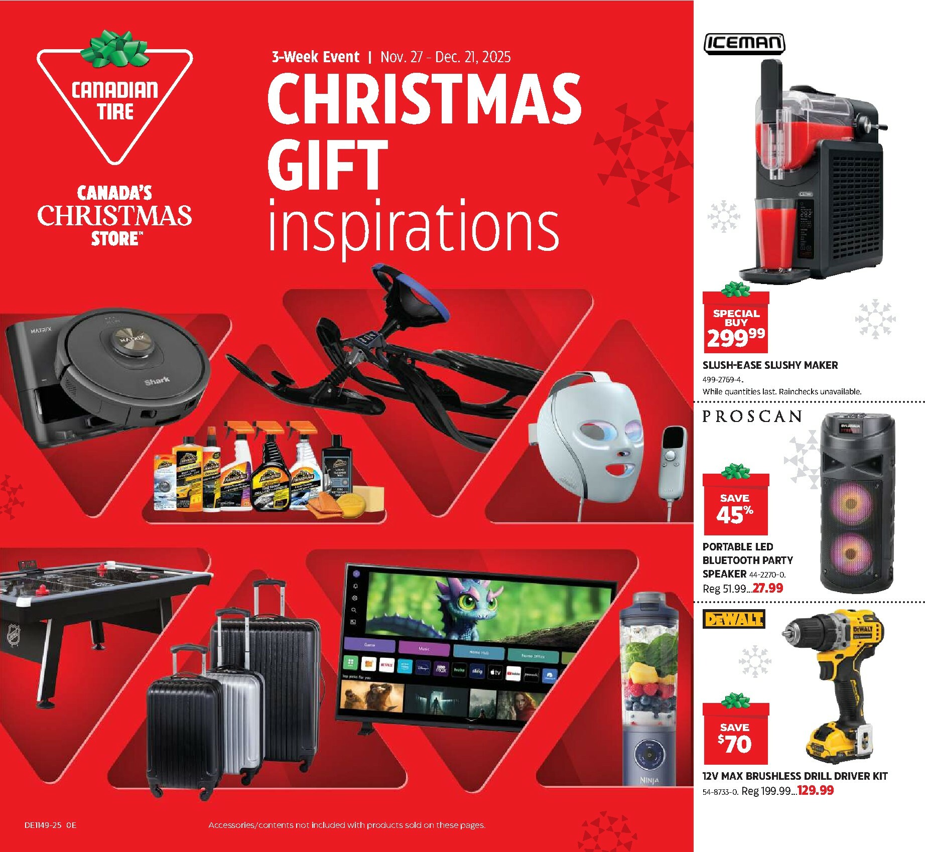 canadian-tire - Canadian Tire - Christmas Gift Flyer Valid From 11-27 to 12-21