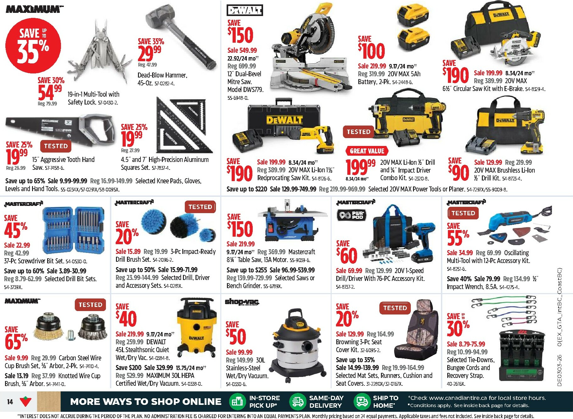 canadian-tire - Canadian Tire Flyer Valid From 01-15 to 01-21 - page: 14