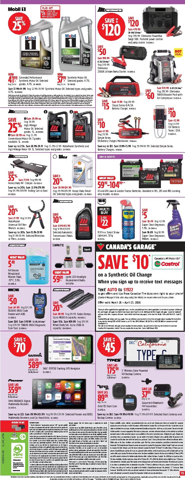 canadian-tire - Canadian Tire Flyer Valid From 2026-04-02 to 2026-04-08 - page: 15