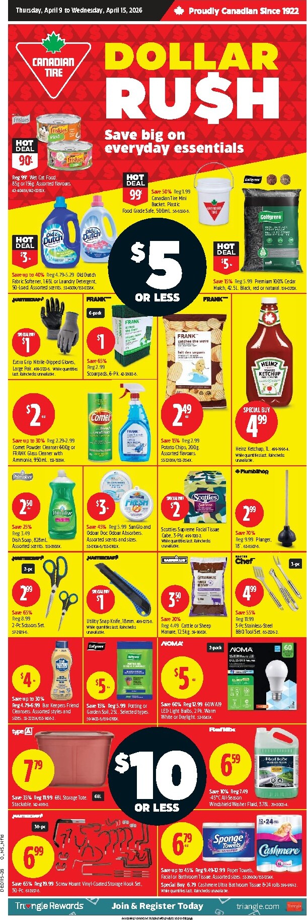 canadian-tire - Upcoming Canadian Tire Flyer Valid from 2026-04-09 to 2026-04-15
