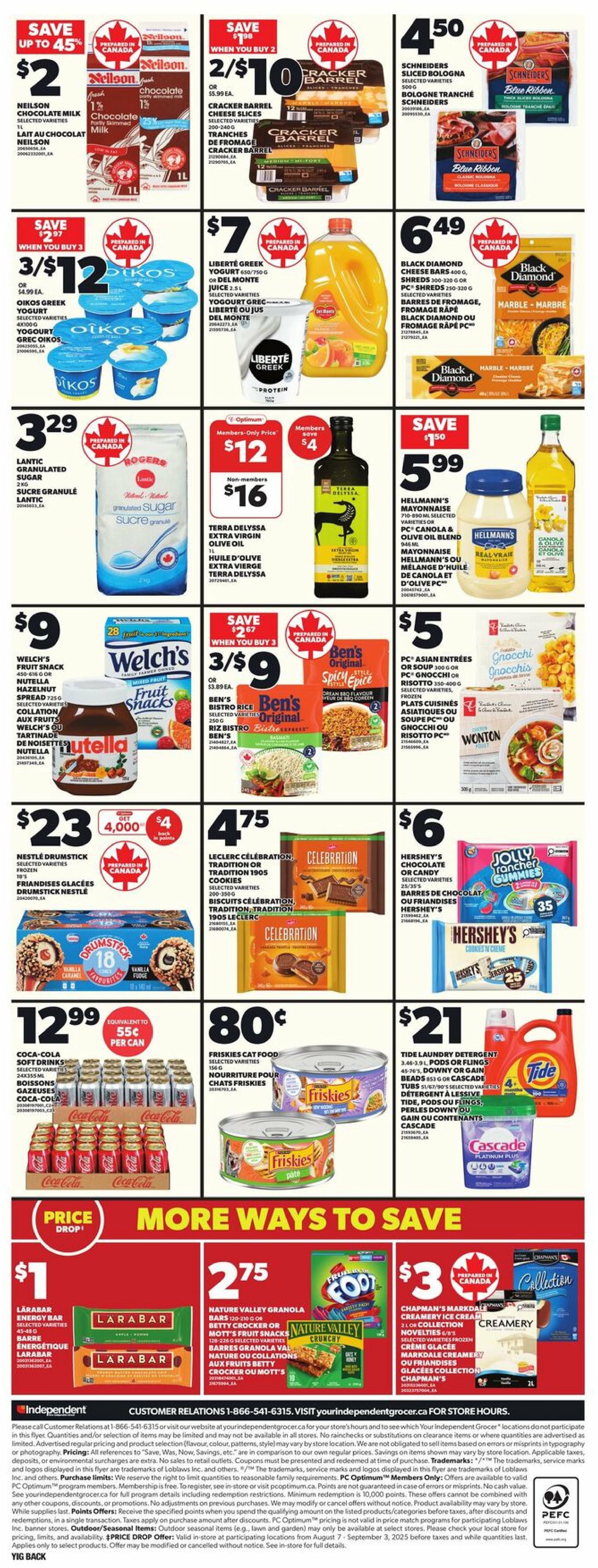 independent-grocery - Independent Grocery flyer valid from 08-21 - 08-27 - page: 4