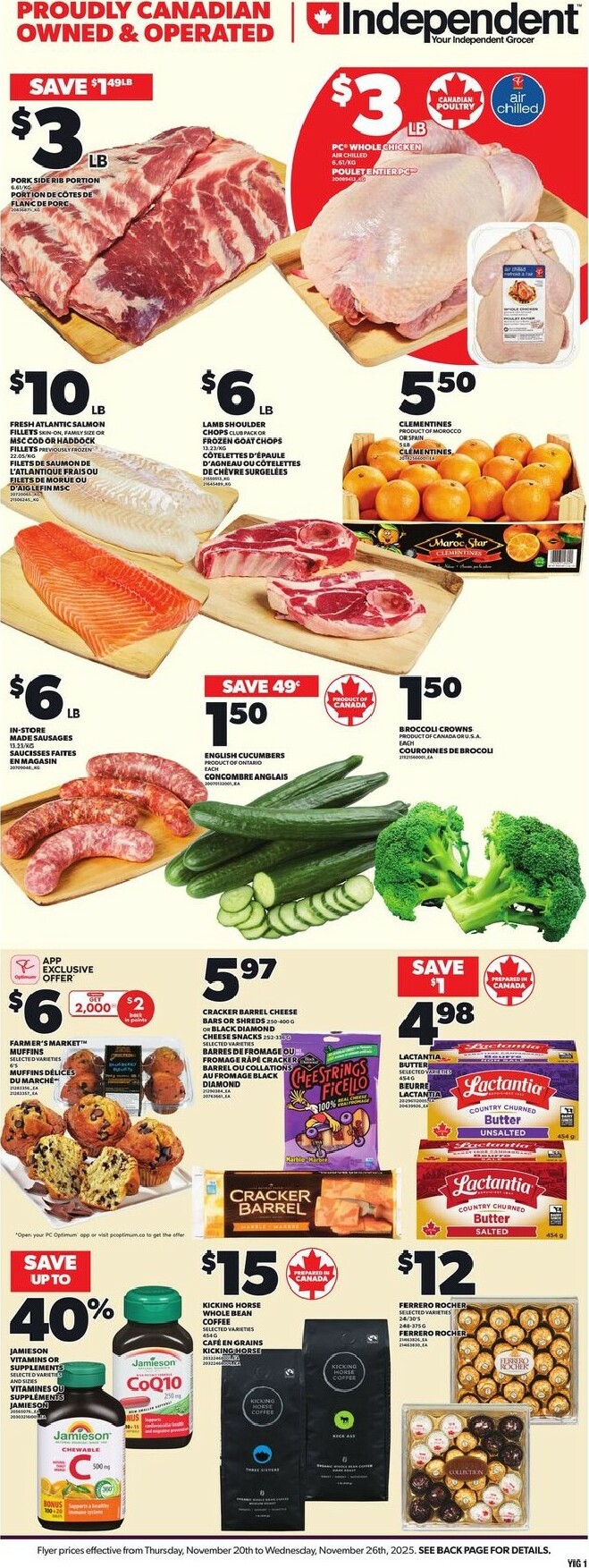 independent-grocery - Independent Grocery Flyer Valid From 11-20 to 11-26 - page: 3