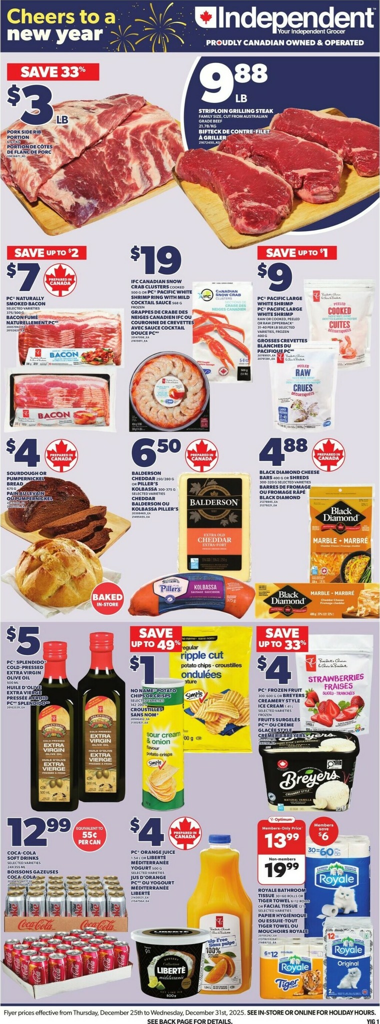 independent-grocery - Independent Grocery Flyer Valid From 12-25 to 12-31 - page: 3