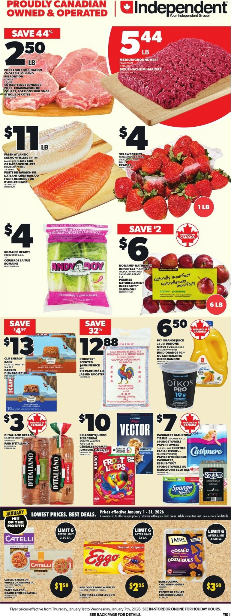 independent-grocery - Independent Grocery Flyer Valid From 01-01 to 01-07 - page: 3