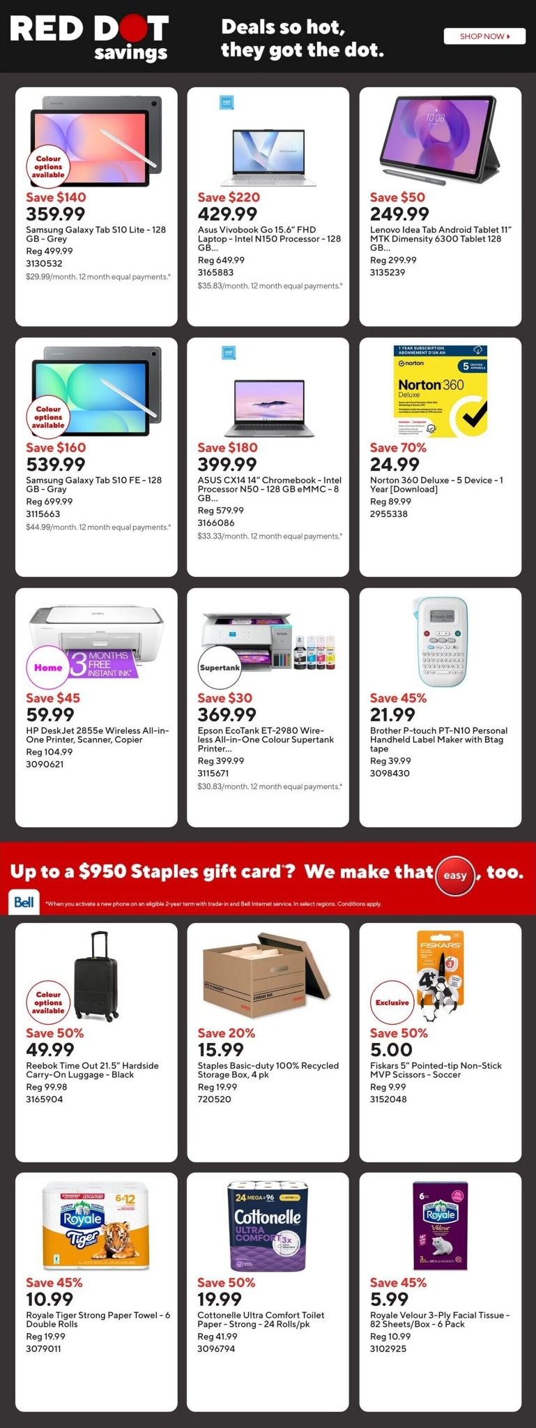 staples - Staples Flyer Valid from 2026-06-05 to 2026-06-11 - page: 3