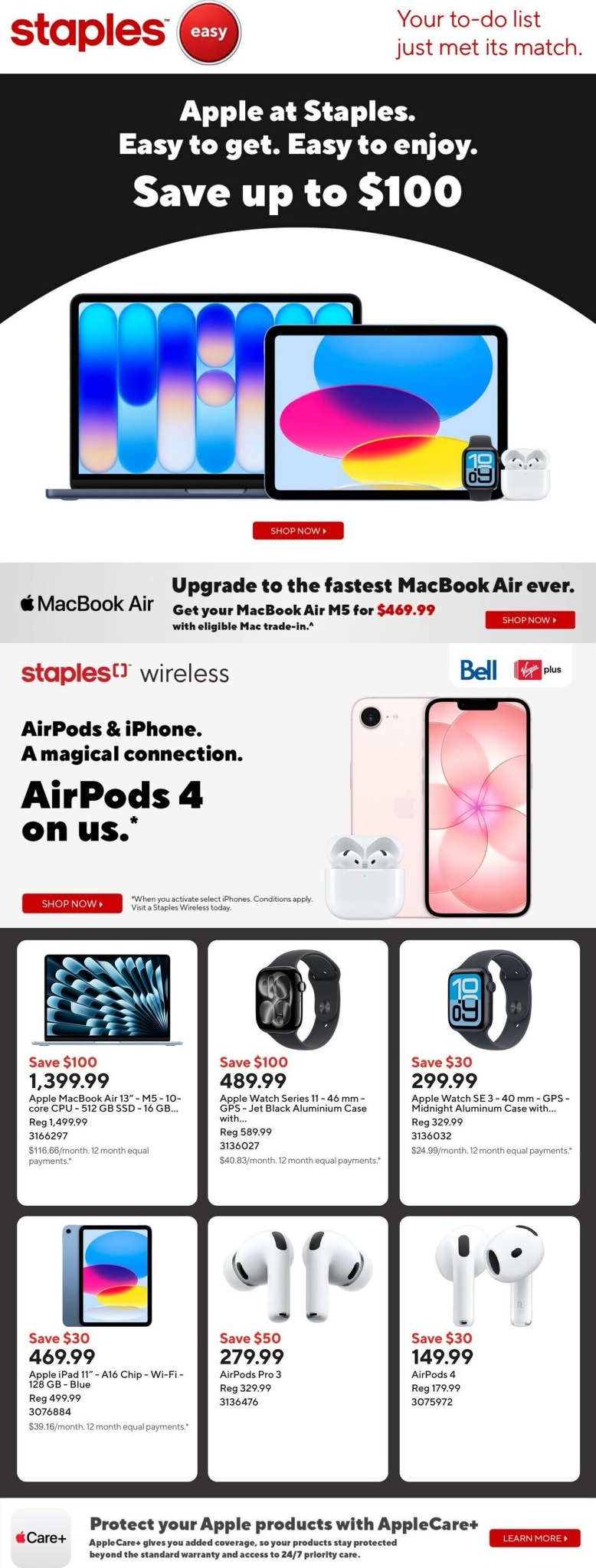 staples - Staples Flyer Valid from 2026-06-05 to 2026-06-11